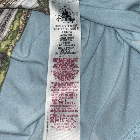 Walt Disney 50th Anniversary maps shirt. Long sleeve.  Size Medium. - Picture 7 of 16